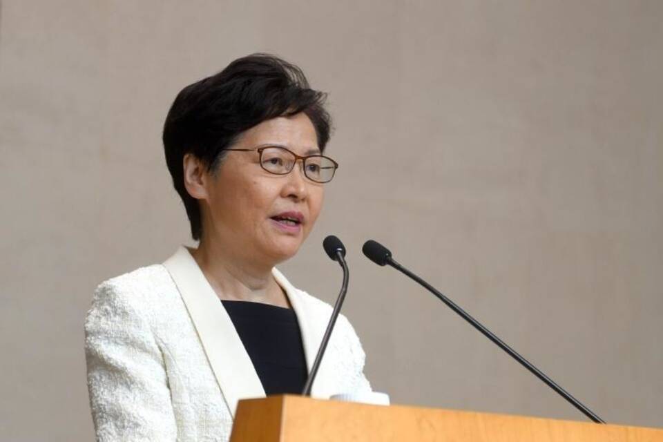 Regierungschefin Carrie Lam