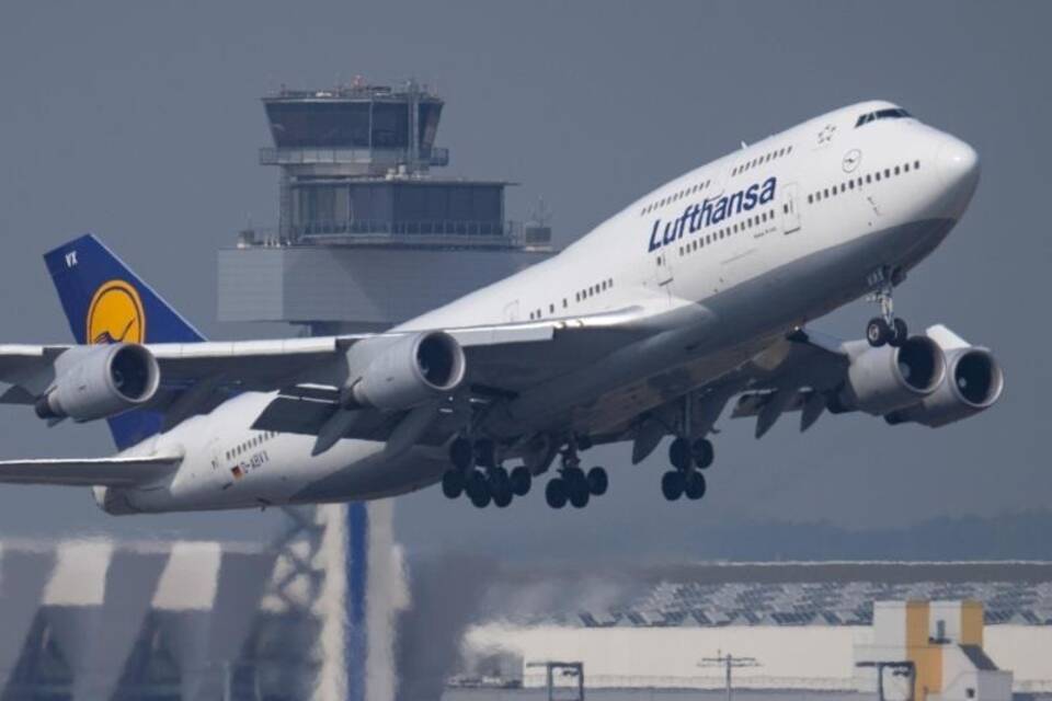 Flugzeug der Lufthansa