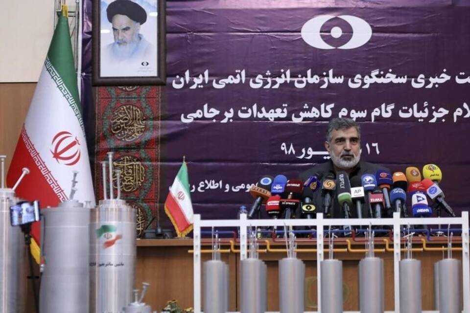 Pressekonferenz in Teheran