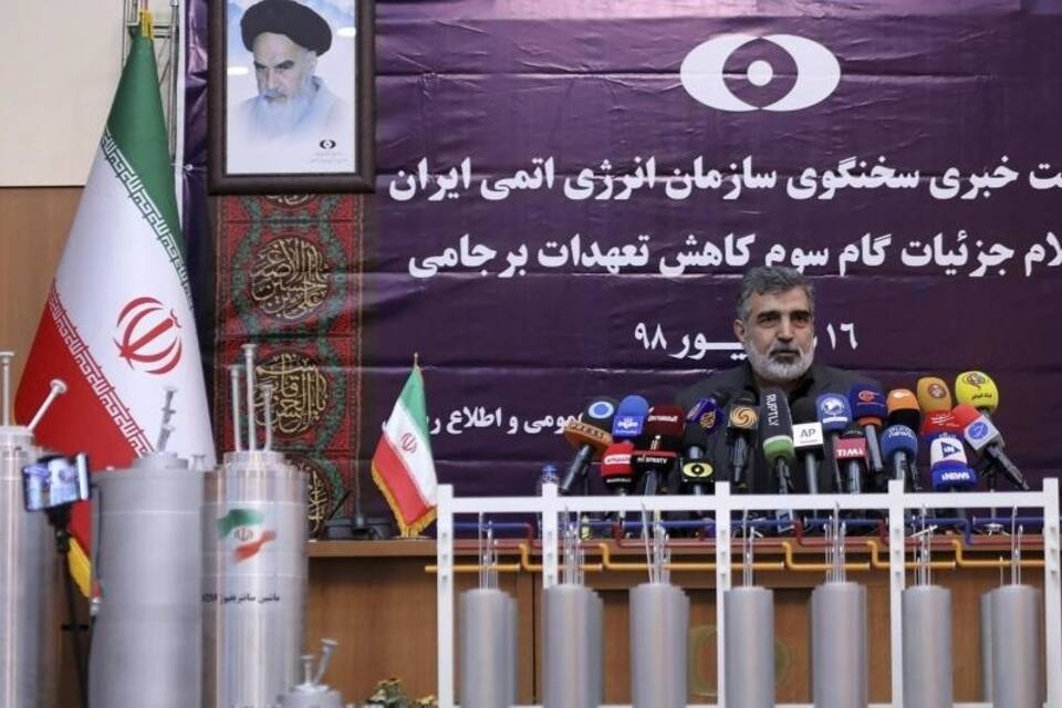 Pressekonferenz in Teheran Pressekonferenz in Teheran
