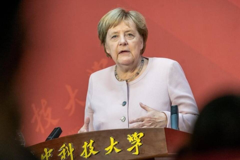 Merkel in China