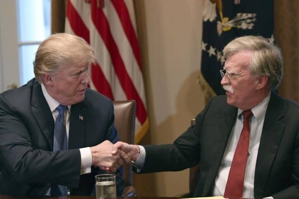 Trump und Bolton Trump und Bolton