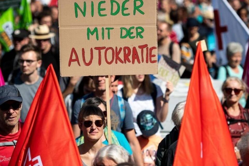 Demonstration gegen IAA