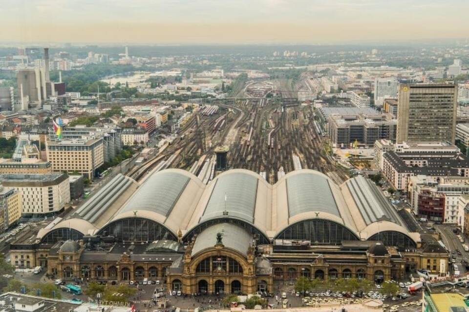 Hauptbahnhof in Frankfurt Hauptbahnhof in Frankfurt