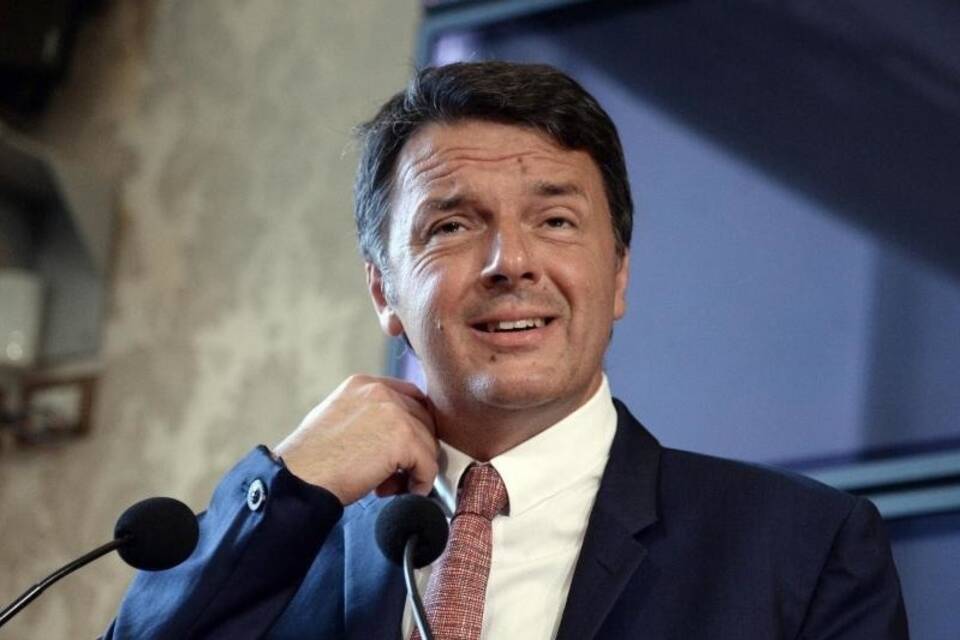 Italiens Ex-Premier Renzi Italiens Ex-Premier Renzi