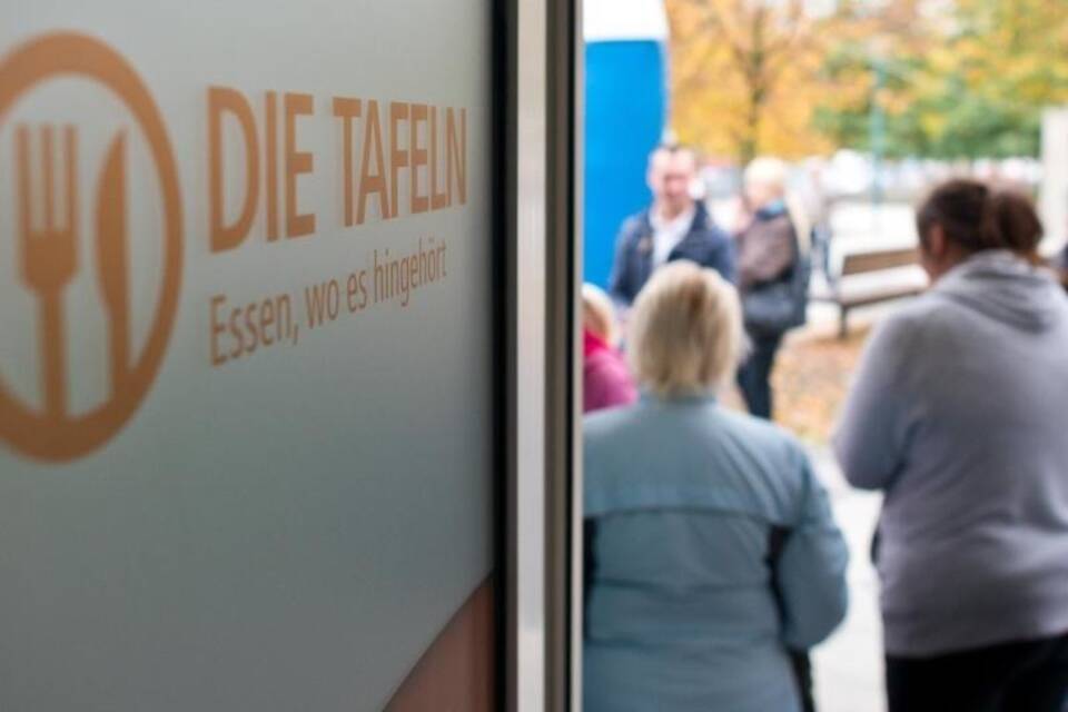 Tafeln in Deutschland sehen starken Zulauf