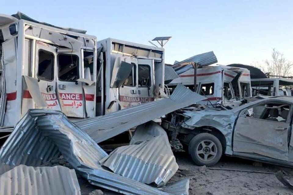 Anschlag vor Krankenhaus in Afghanistan