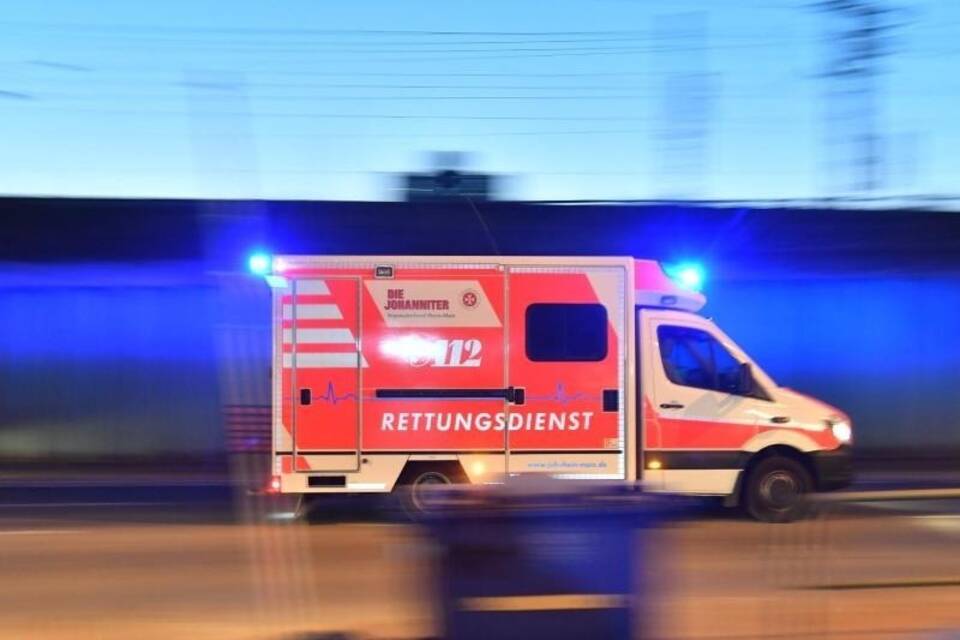 Rettungswagen im Einsatz