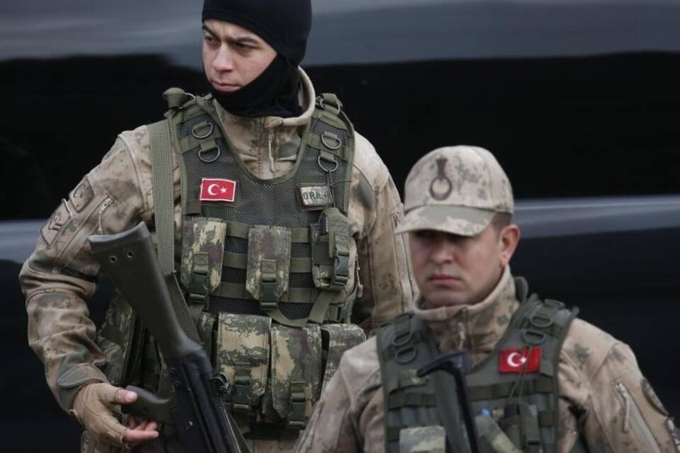 Türkische Soldaten