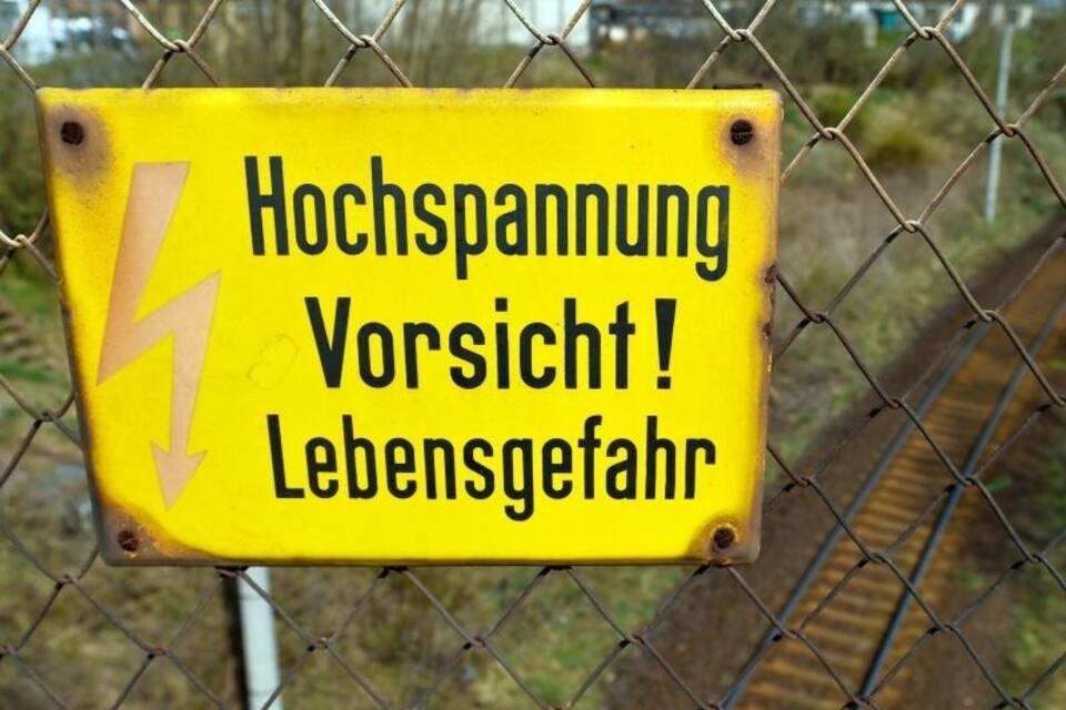 Warnschild Warnschild