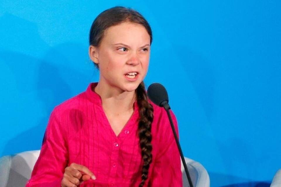 Greta Thunberg beim UN-Gipfel Greta Thunberg beim UN-Gipfel