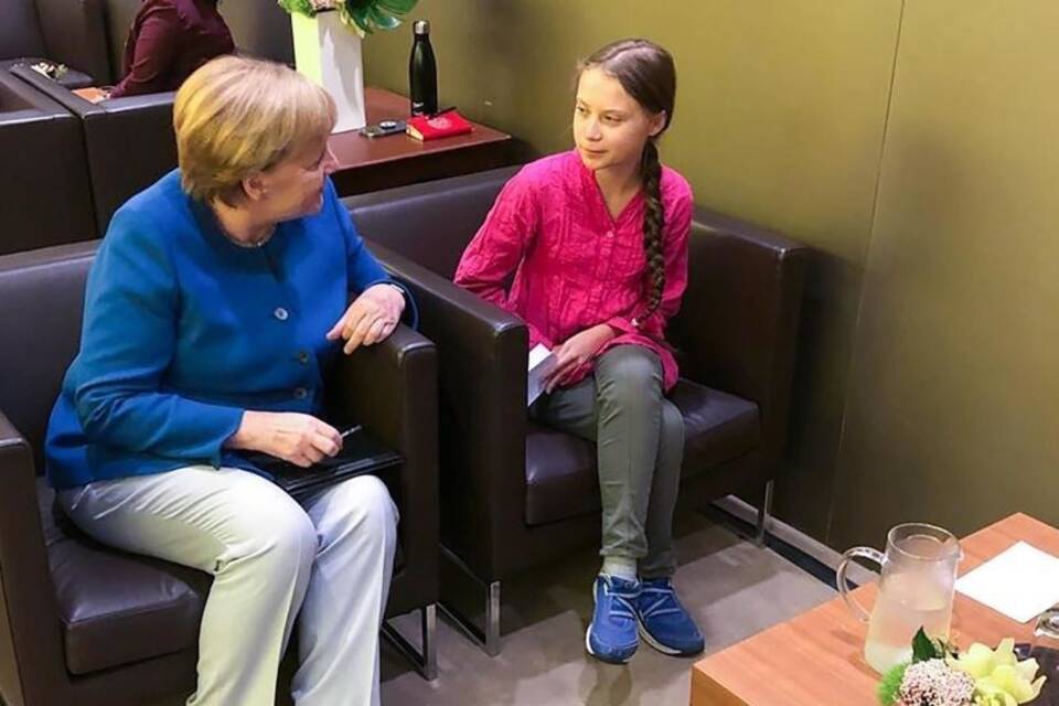 Merkel trifft Thunberg beim UN-Klimagipfel