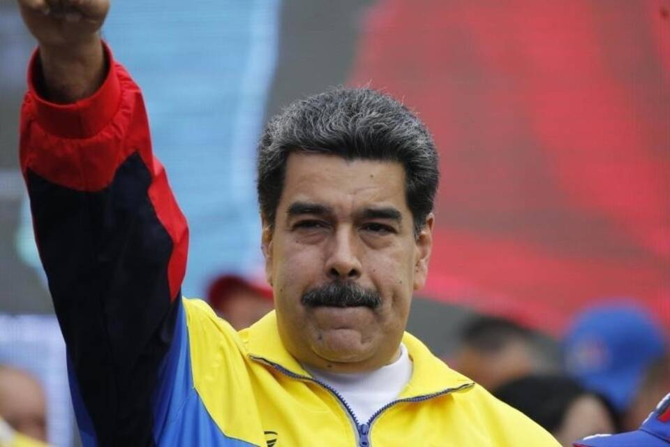 Venezuelas Präsident Maduro Venezuelas Präsident Maduro