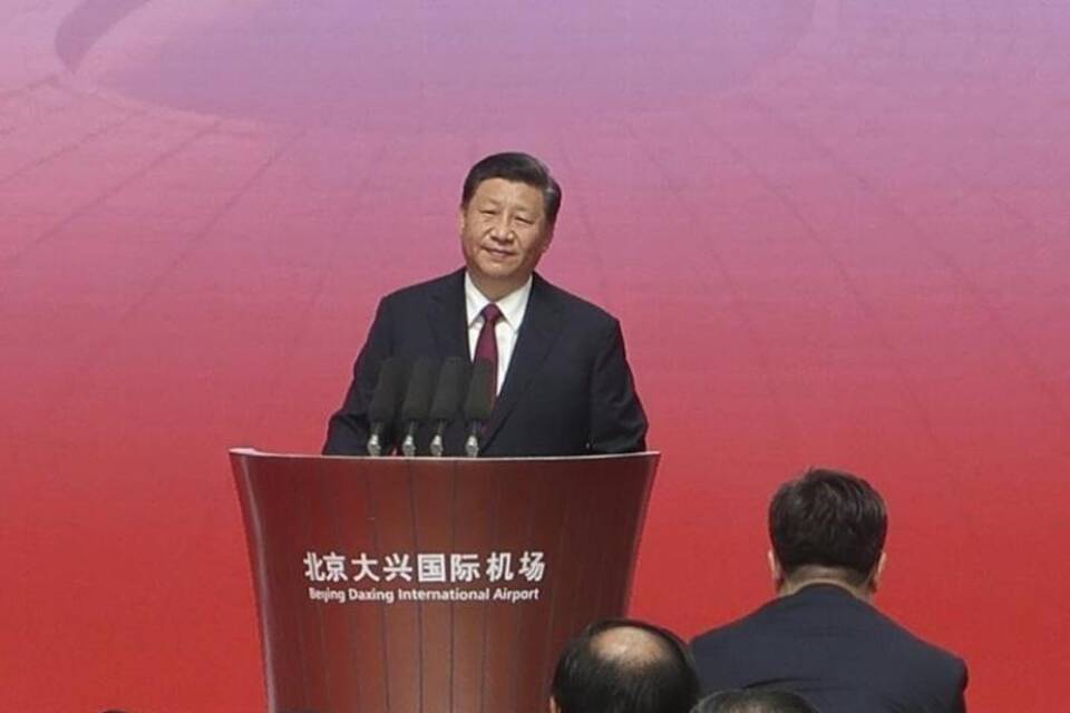 Präsident Xi Jinping hält Laudatio
