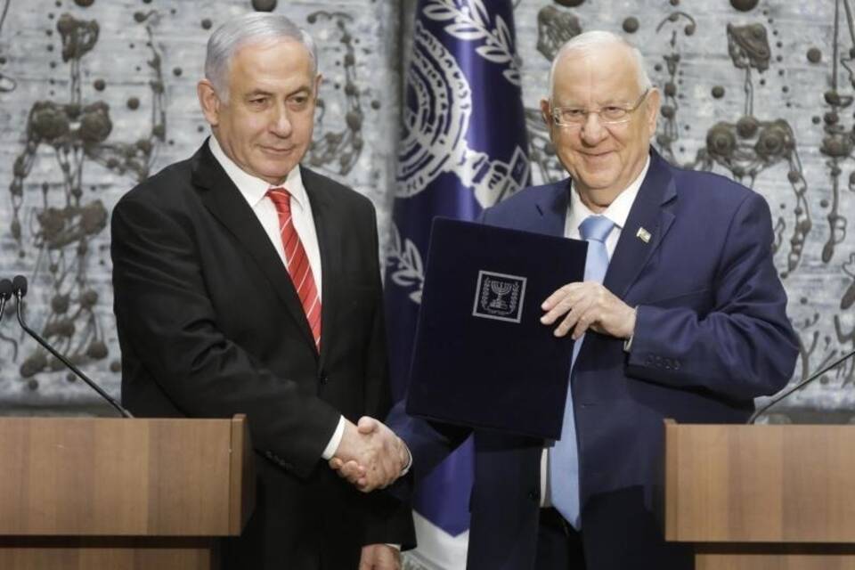Rivlin und Netanjahu