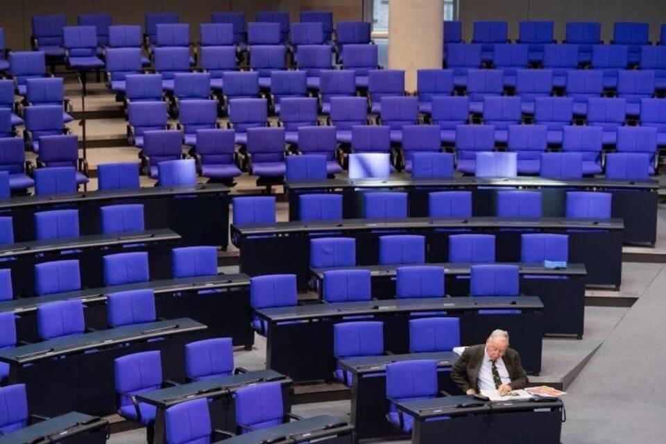 Gauland im Bundestag Gauland im Bundestag