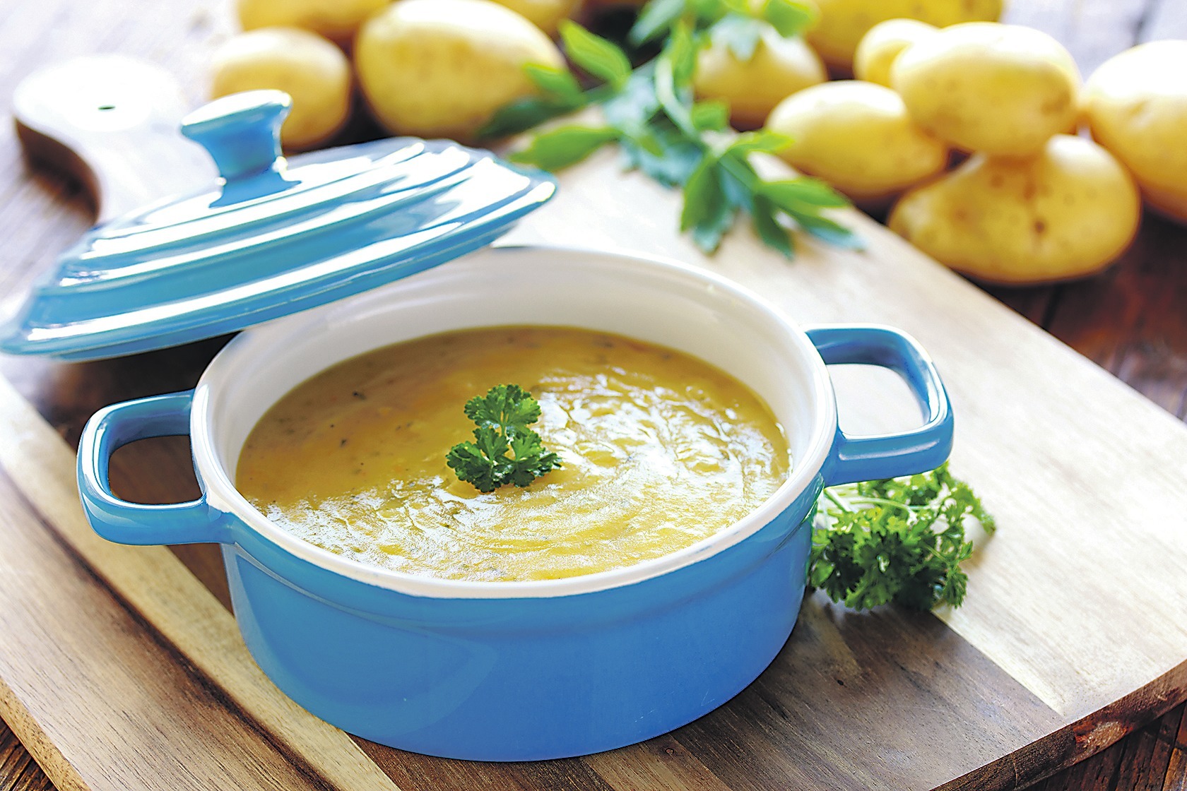 LEICHT UND LECKER: Herzhafte Kartoffelsuppe - Rezepte - RNZ