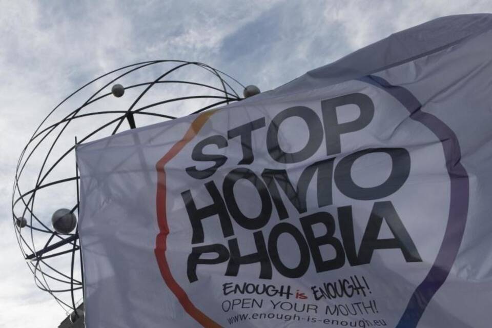 Aktion gegen Homophobie
