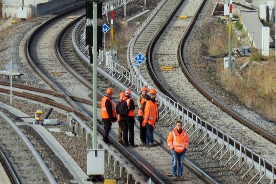 Baustelle S-Bahn Berlin