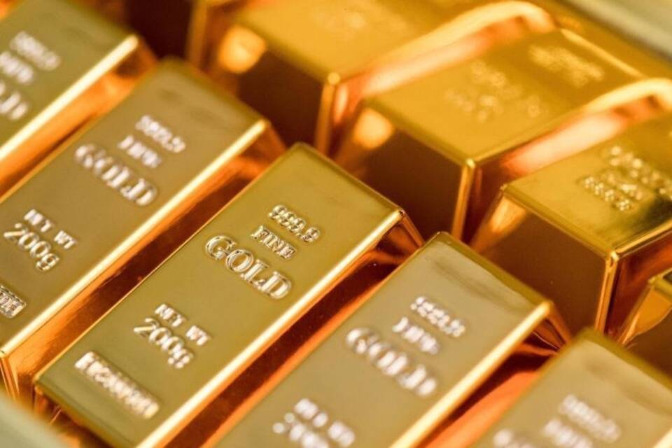 Goldbarren Goldbarren