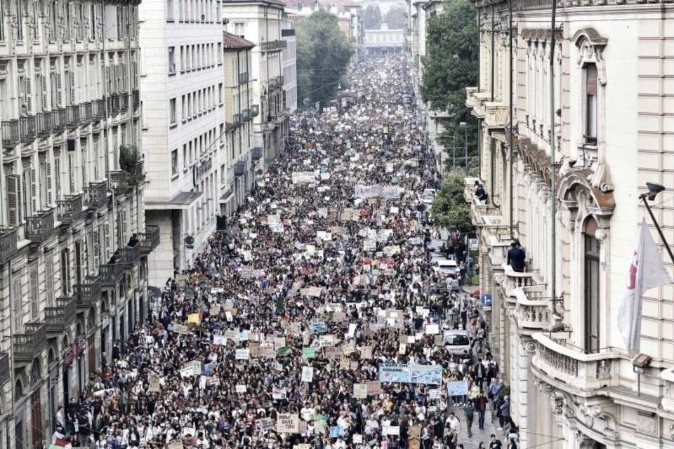 Klimastreik in Turin