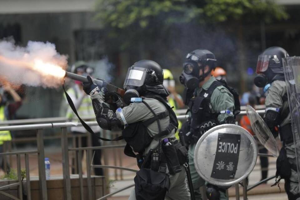 Proteste in Hongkong Proteste in Hongkong