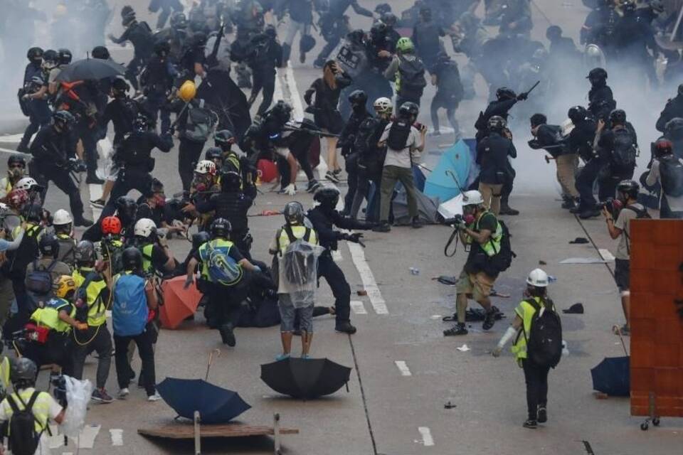 Proteste in Hongkong