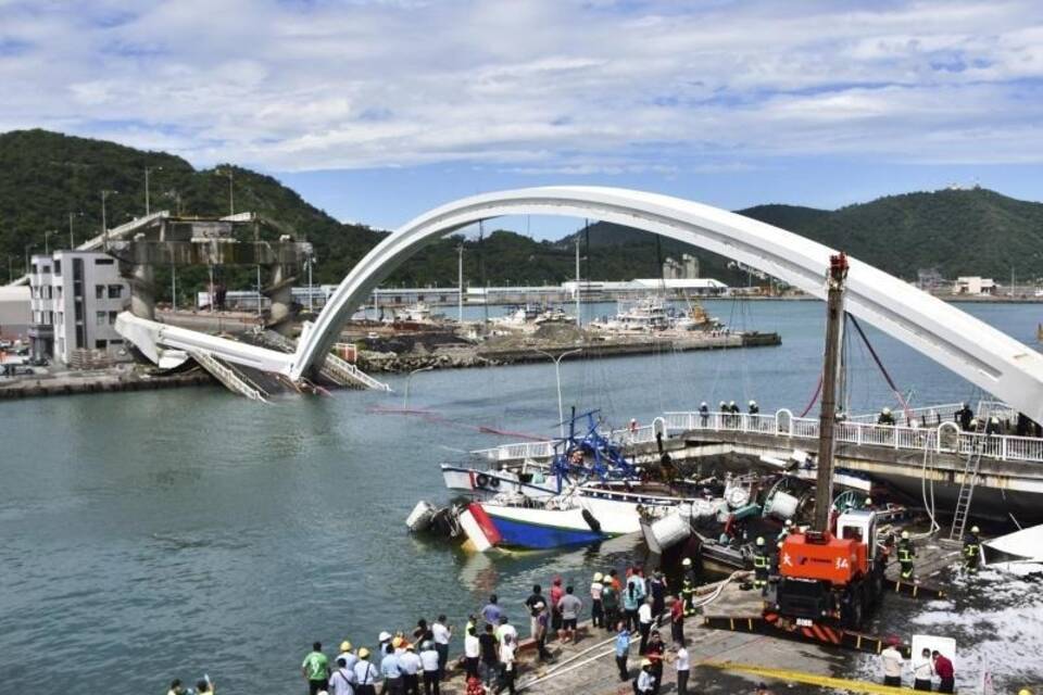 Brückeneinsturz in Taiwan
