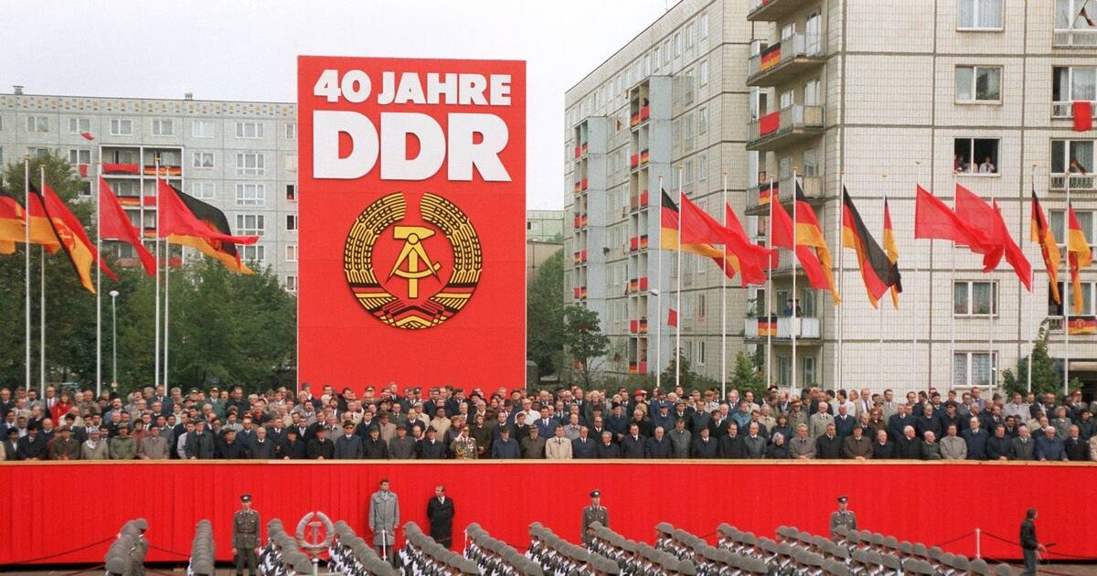 DDR vor 70 Jahren gegründet Der 40. Geburtstag wurde der letzte