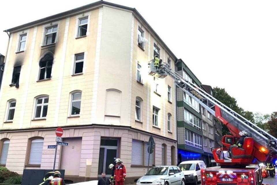 Feuerwehreinsatz in Essen