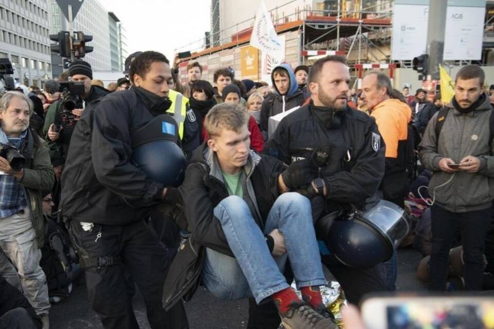 Polizeieinsatz in Berlin