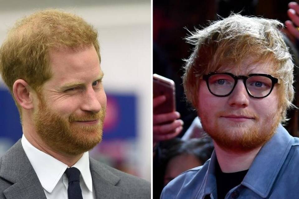 Prinz Harry & Ed Sheeran Prinz Harry & Ed Sheeran