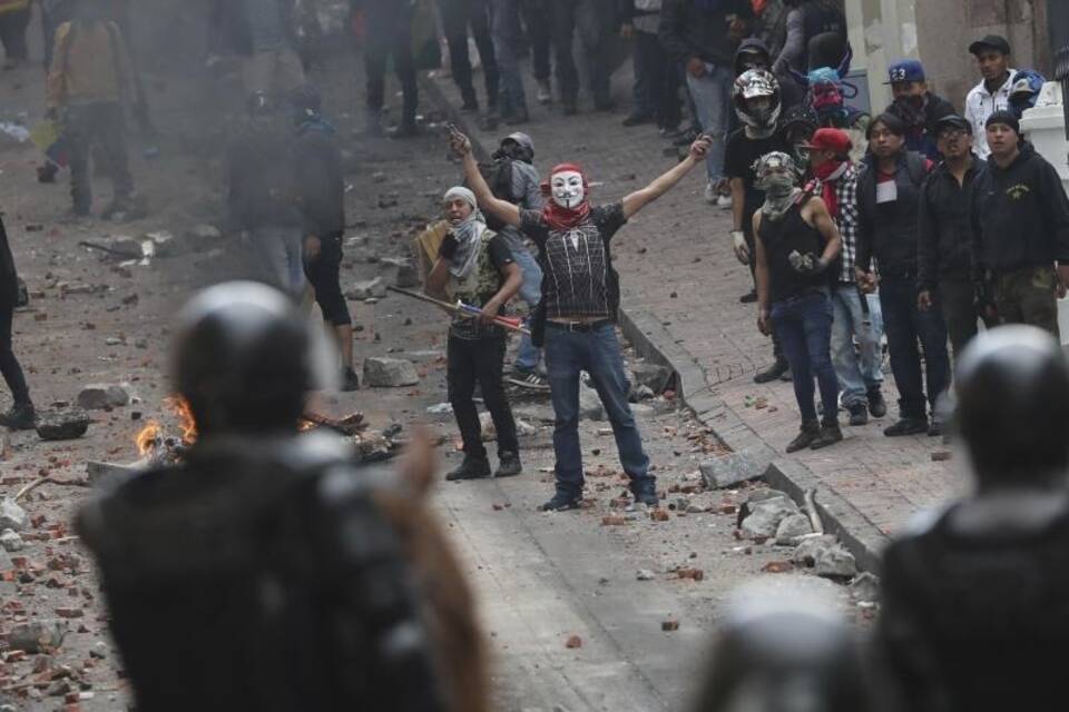 Proteste in Ecuador