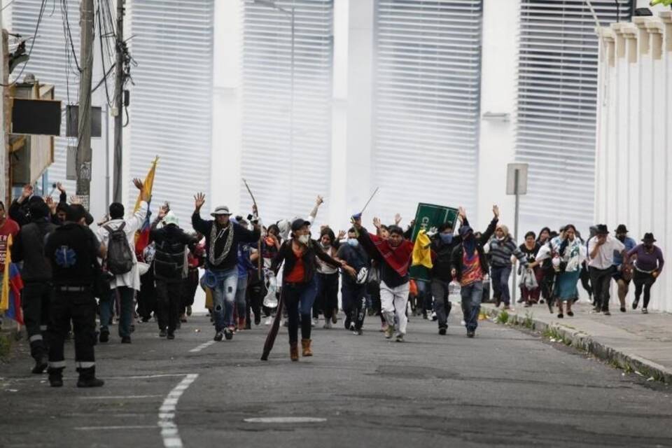 Proteste in Ecuador