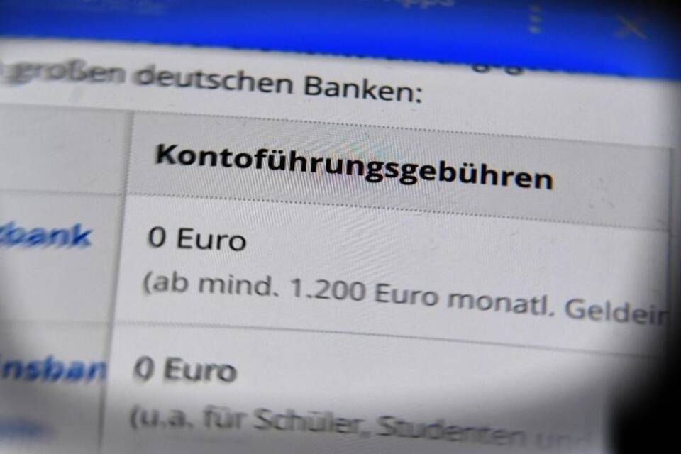 Kontoführungsgebühren Kontoführungsgebühren