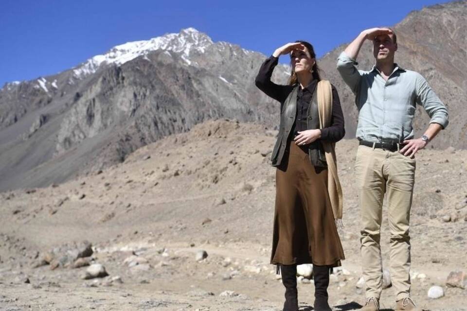 Prinz William und Herzogin Kate in Pakistan Prinz William und Herzogin Kate in Pakistan