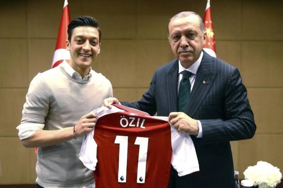 Özil und Erdogan