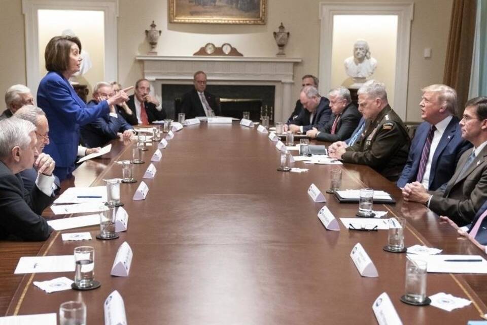 Eklat zwischen Trump und Pelosi Eklat zwischen Trump und Pelosi