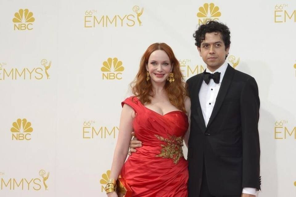 Christina Hendricks + Geoffrey Arend Christina Hendricks + Geoffrey Arend