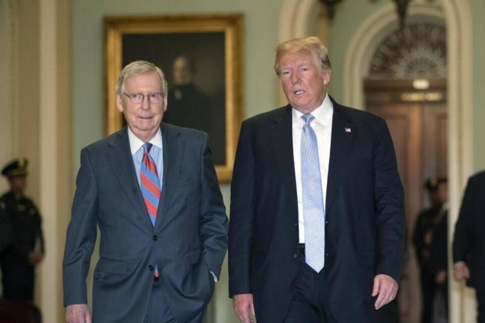McConnell und Trump McConnell und Trump