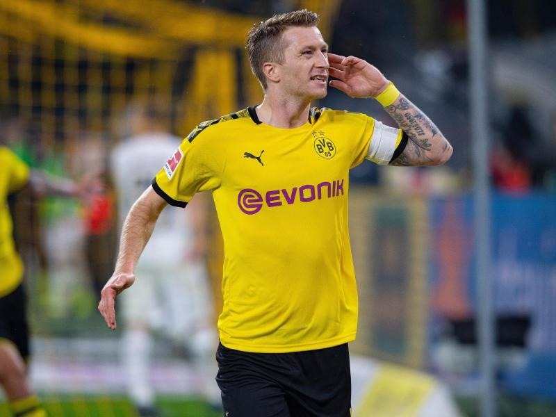 Fussball Bundesliga Reus Bricht Dortmunds Remis Fluch Gladbach