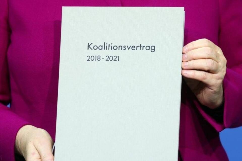 Koalitionsvertrag Koalitionsvertrag