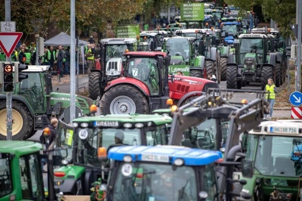 Bauernprotest in Niedersachsen Bauernprotest in Niedersachsen