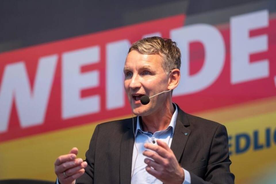 Björn Höcke in Bad Langensalza Björn Höcke in Bad Langensalza