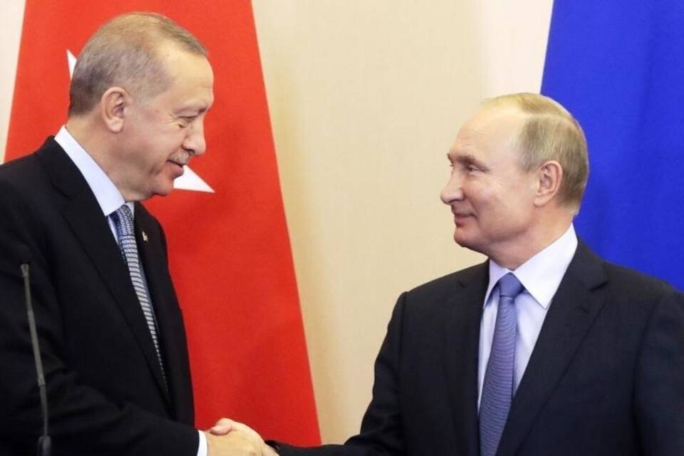 Erdogan und Putin in Sotschi