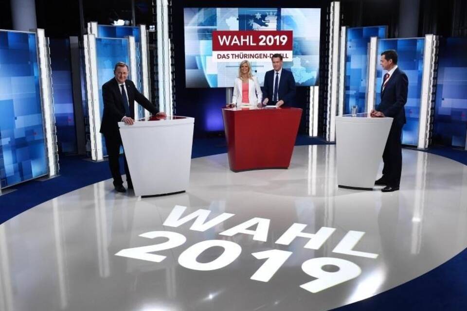 Wahlpodium der Initiative «WIRtschaft für Thüringen» Wahlpodium der Initiative «WIRtschaft für Thüringen»