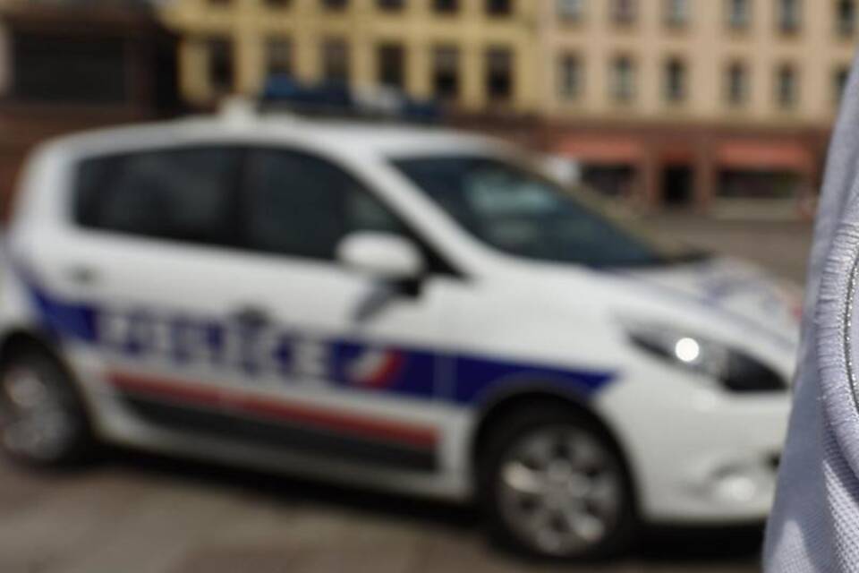 Polizei in Straßburg