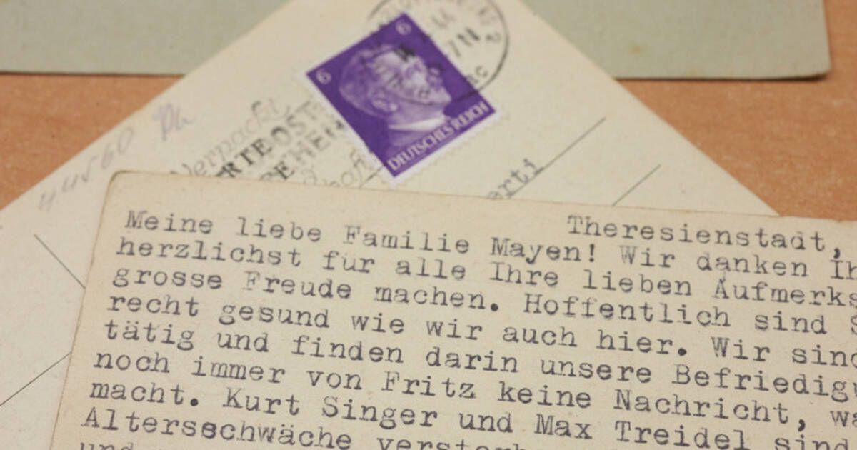 «Es geht uns gut»: Postkarten aus Konzentrationslagern