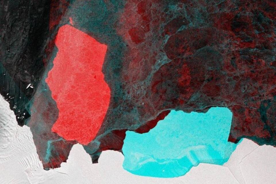 Abgebrochener Eisberg