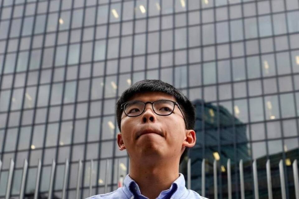 Aktivist Joshua Wong Aktivist Joshua Wong